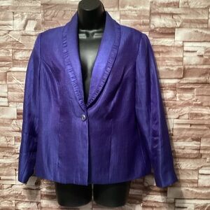 Elegant Purple Blazer
